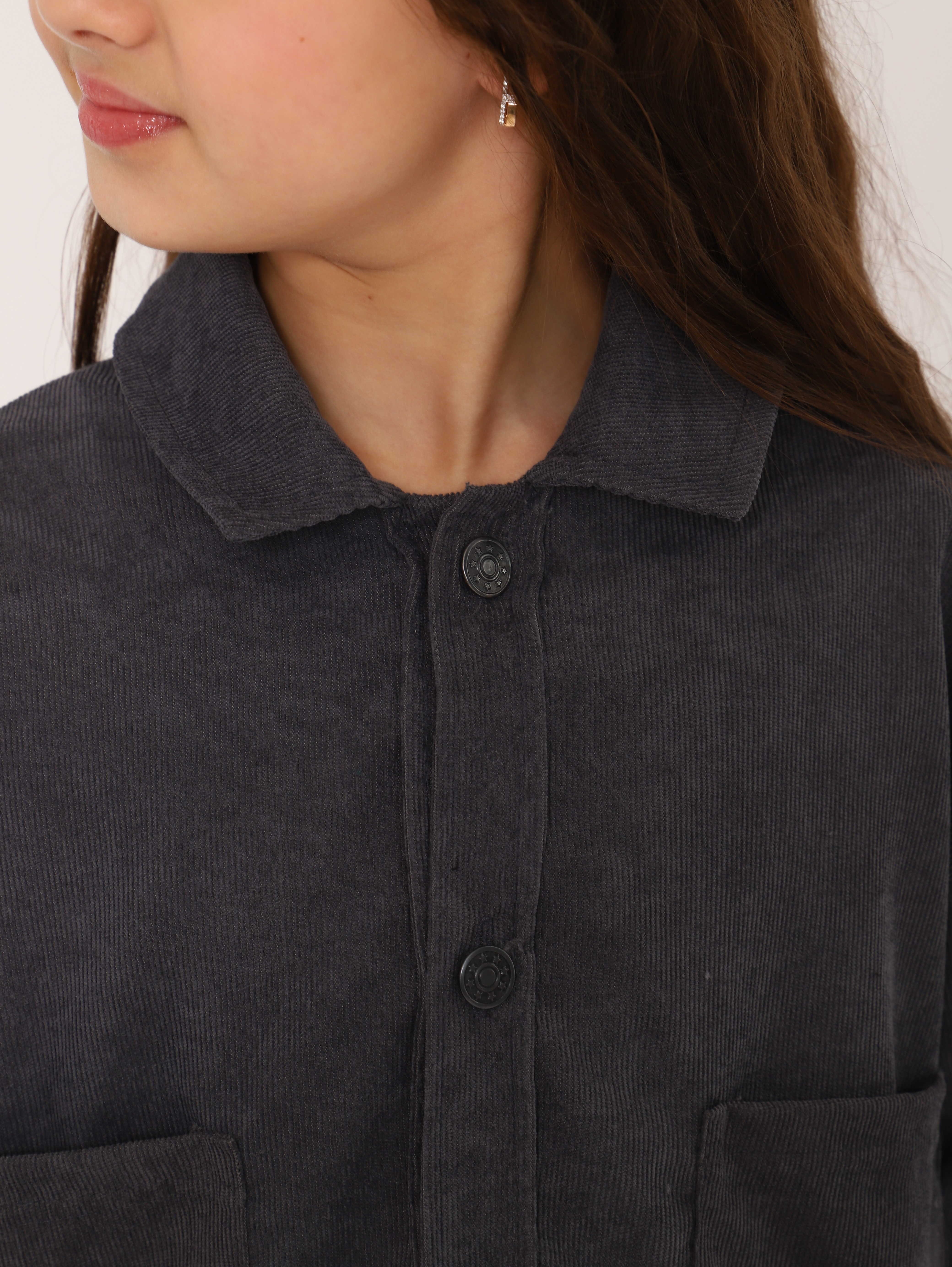 Костюм ЛАДОШКИ Костюм Вельвет графит - фото 16