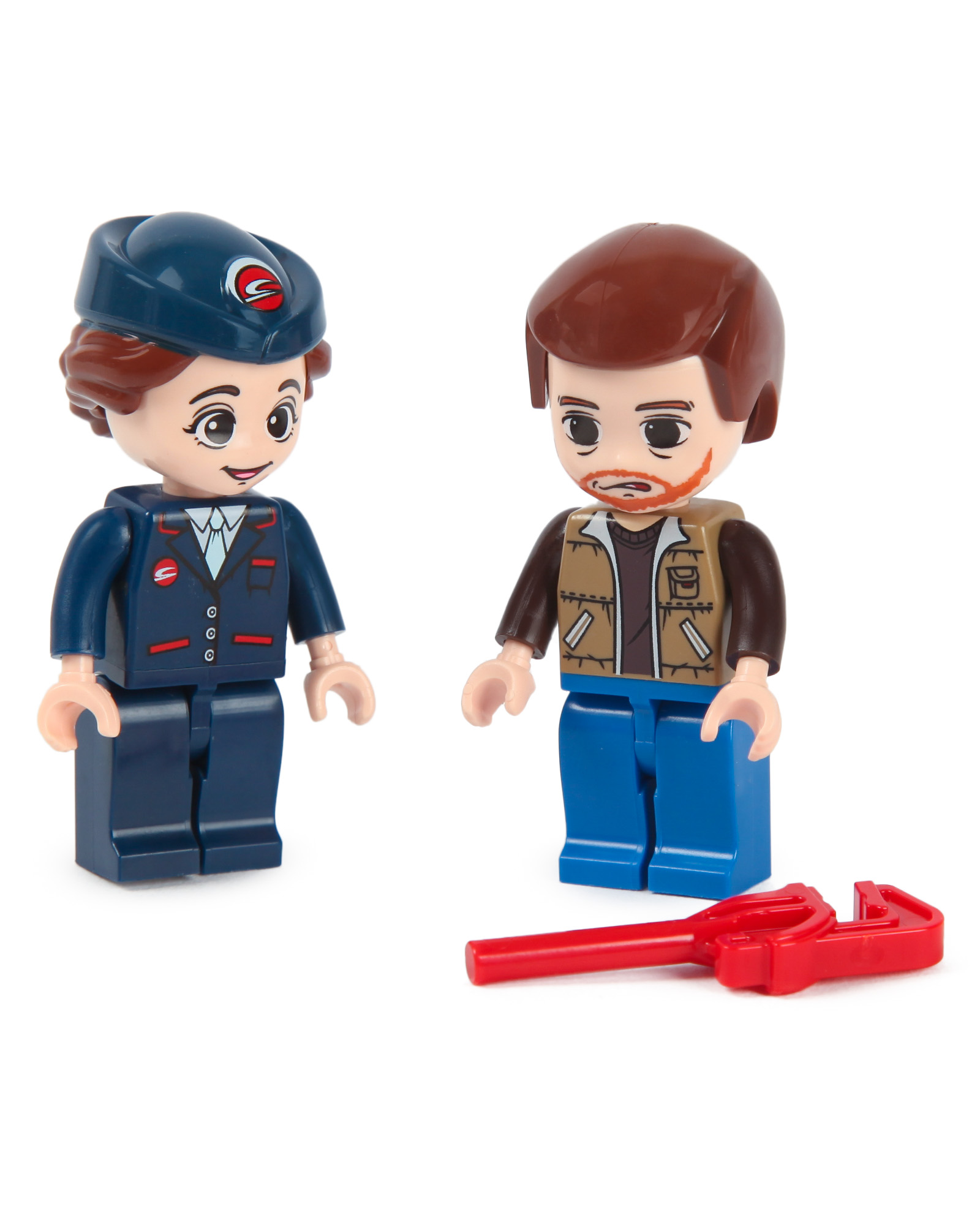 Конструктор QMAN Строительство поезда 1941 дет. - фото 14