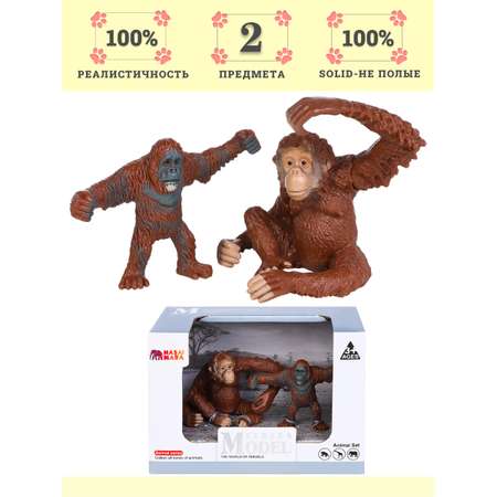 Игровой набор Masai Mara Семья орангутанов