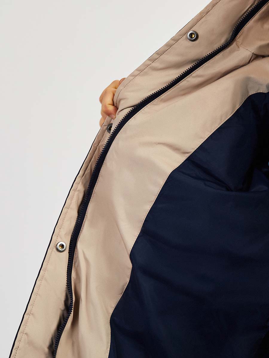 Пуховик Baon BK0022514/DARK NAVY - фото 8