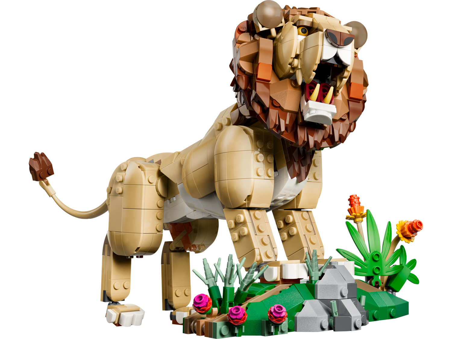 Конструктор LEGO Creator Величественный лев 839 дет. - фото 9