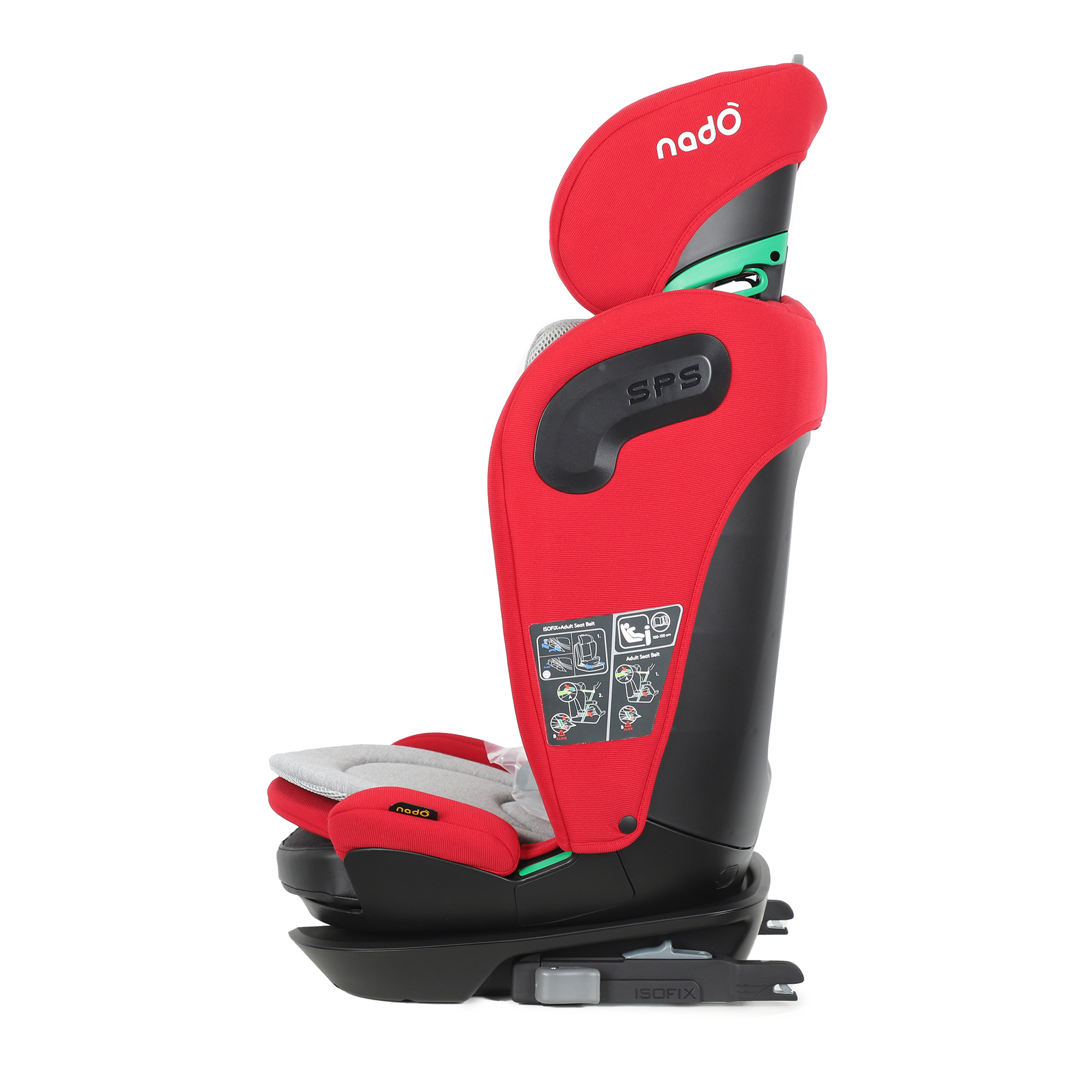 Автокресло nado Garnet red Isofix 2/3 (15-36 кг) - фото 26