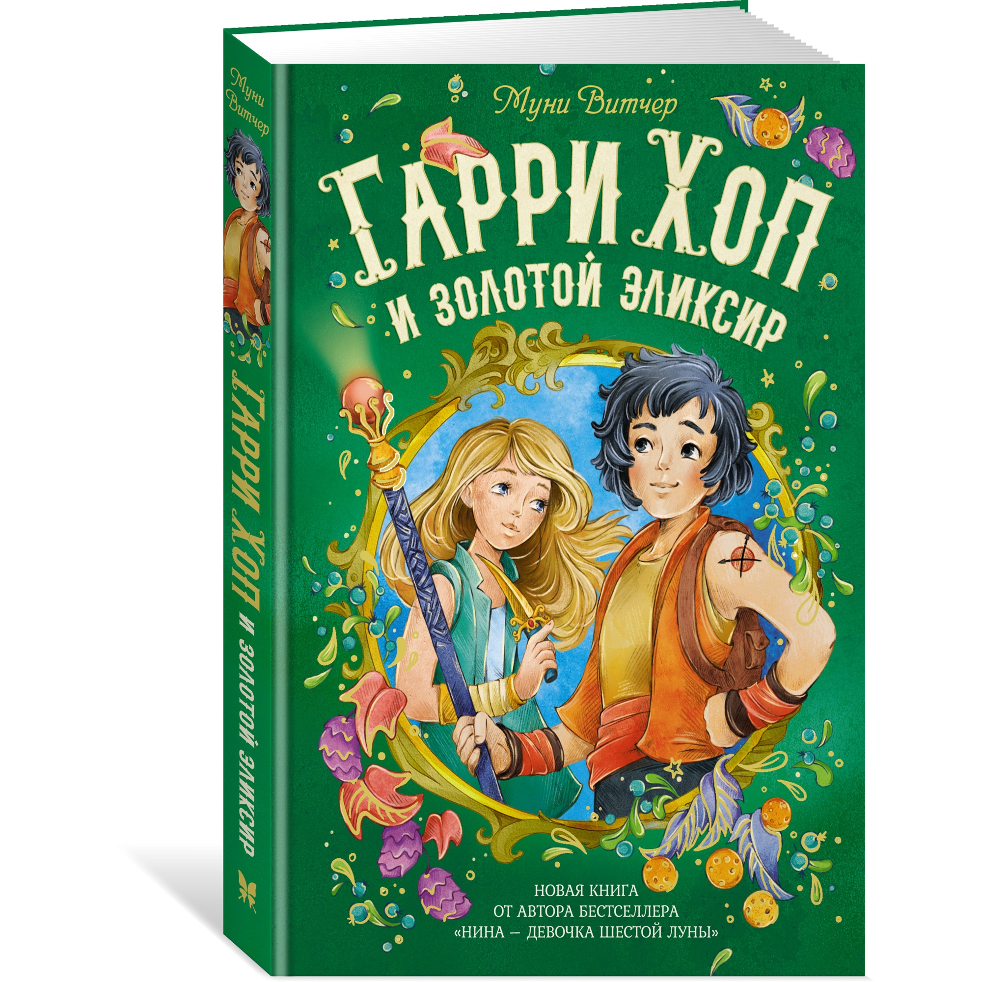 Книга МАХАОН Гарри Хоп и золотой эликсир Витчер М. - фото 2