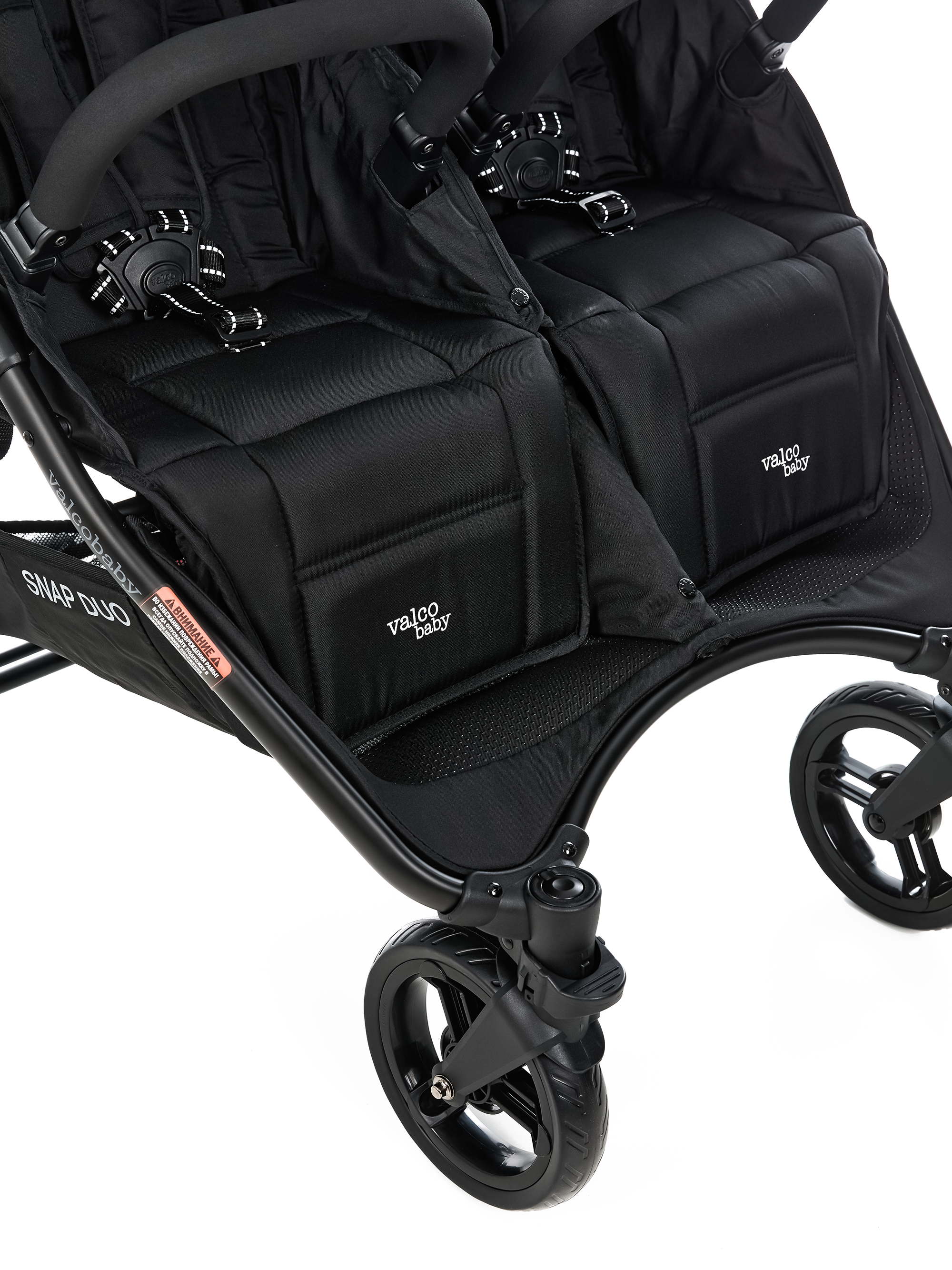 Коляска прогулочная Valco baby Snap Duo Flatt Matt черный - фото 21