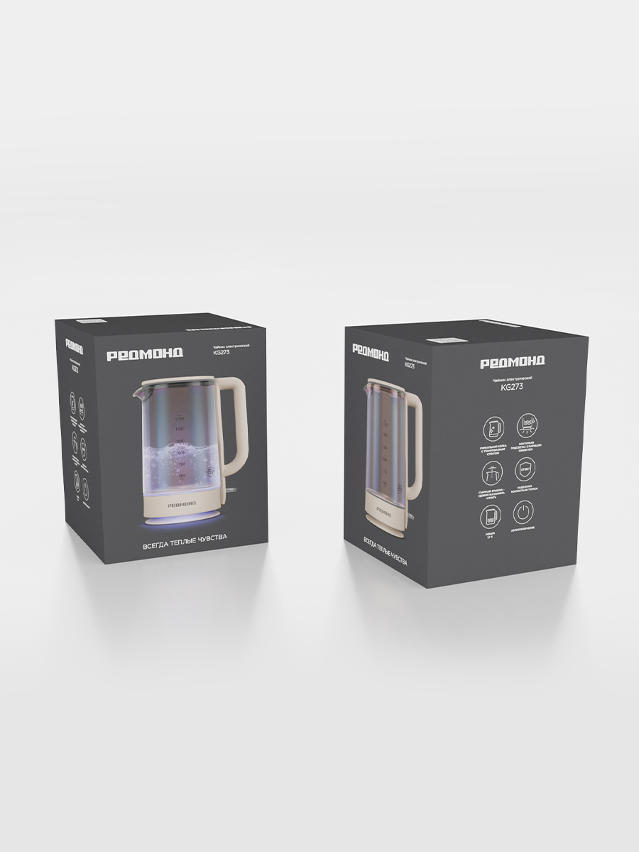 Электрический чайник REDMOND KG273 - фото 8