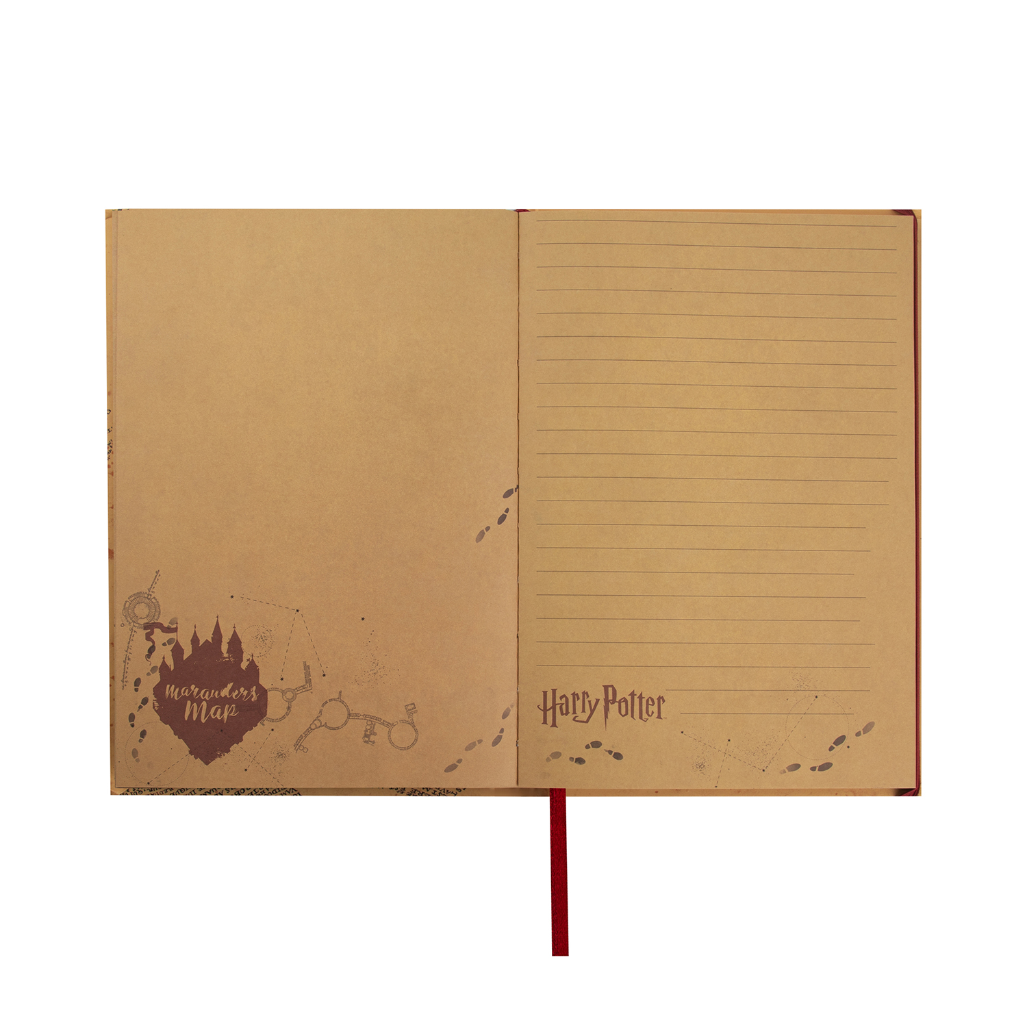 Блокнот Harry Potter Карта Мародеров 80 лист. - фото 6