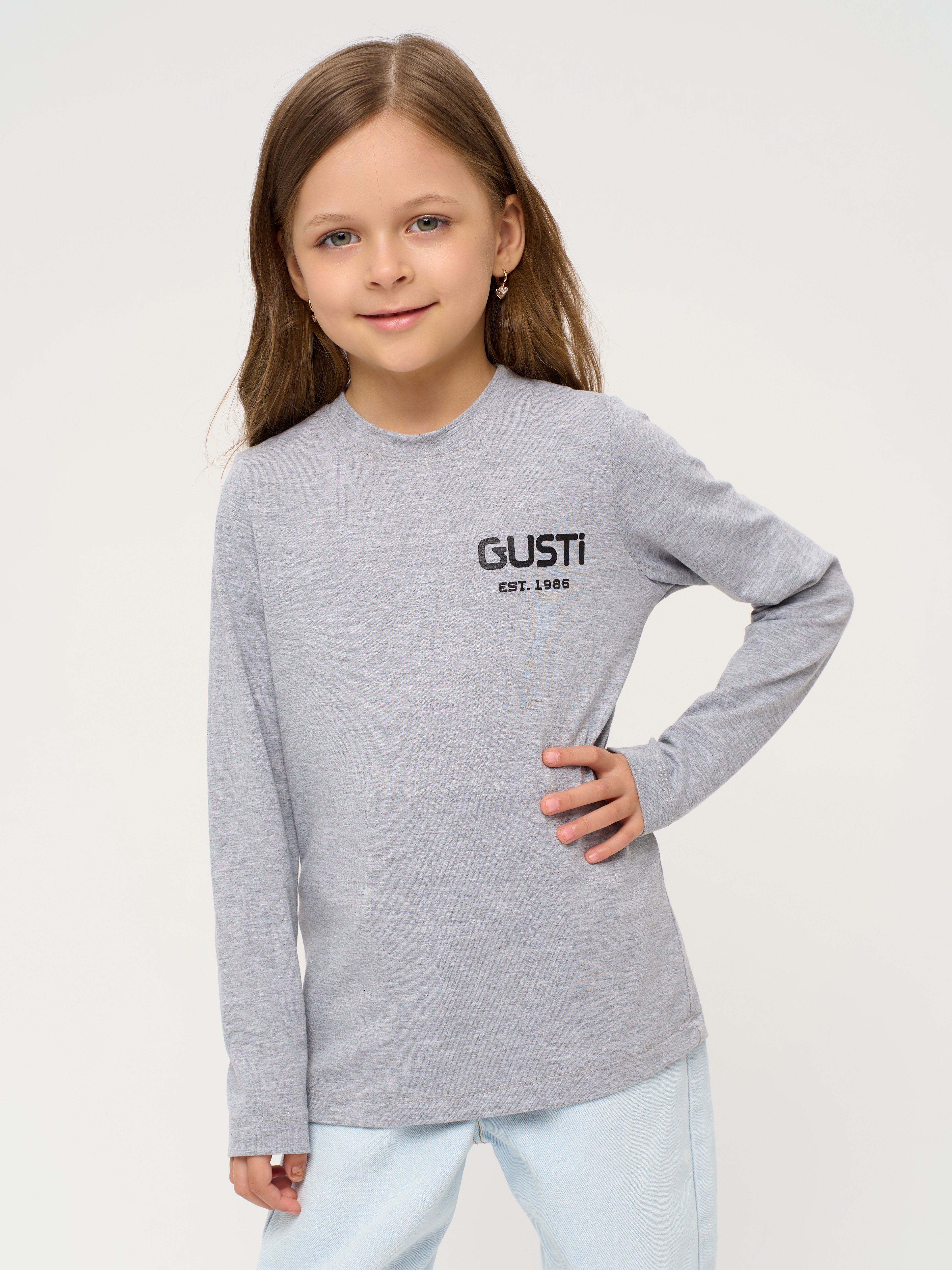 Лонгслив GUSTI GW5LS201-Melange - фото 1