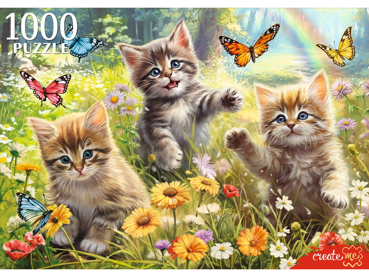 Пазл Рыжий кот классический - фото 1