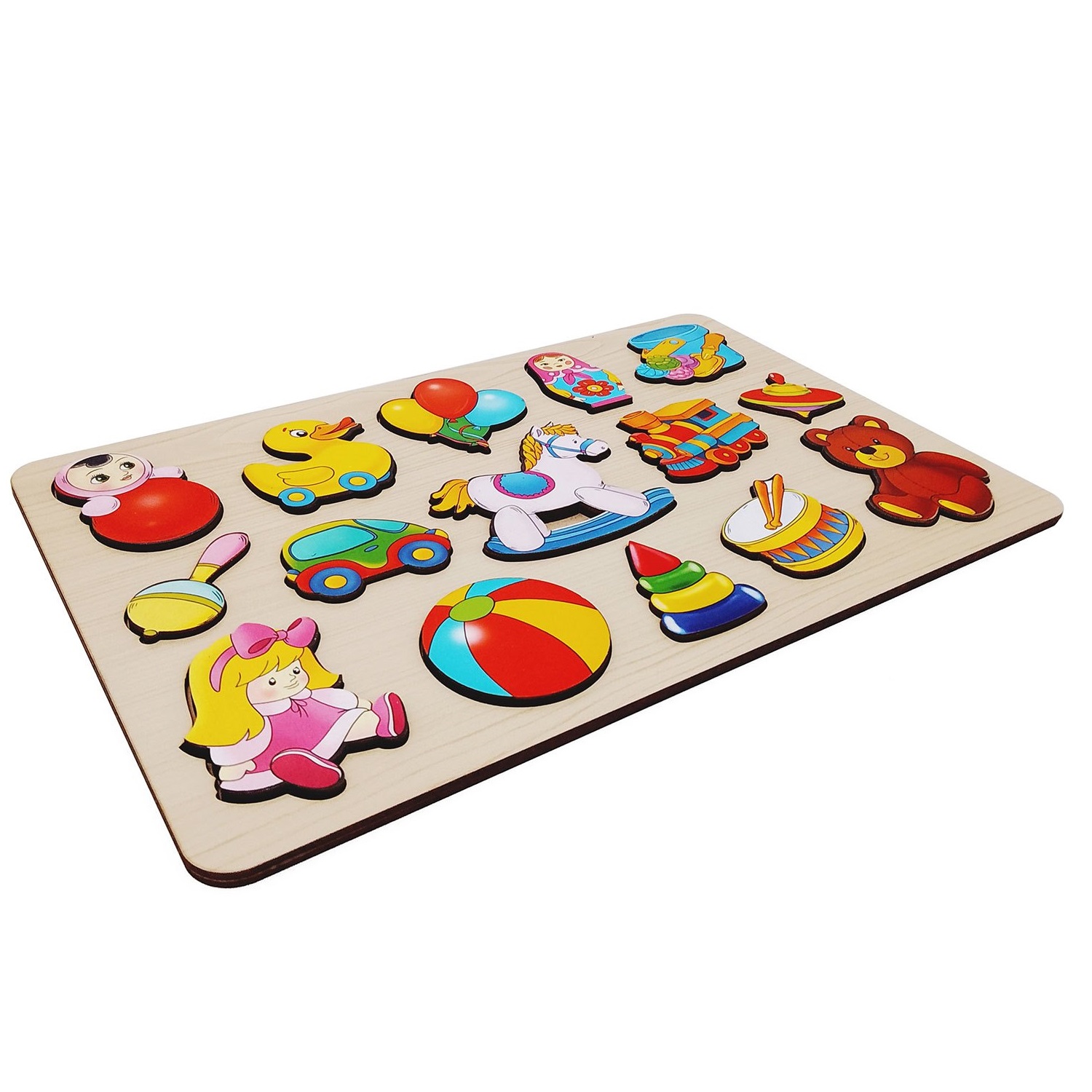 Игрушка Нескучные игры пазл Монтессори Игрушки - фото 2