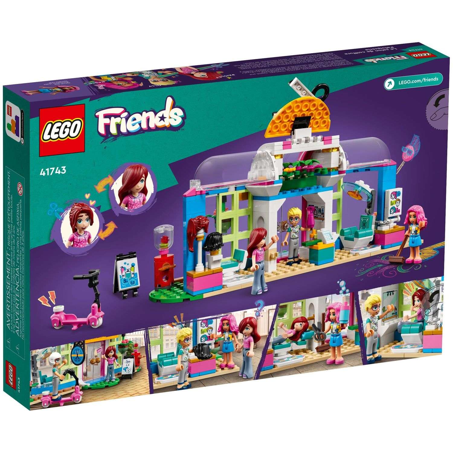 Конструктор LEGO Friends Парикмахерская блочный - фото 9
