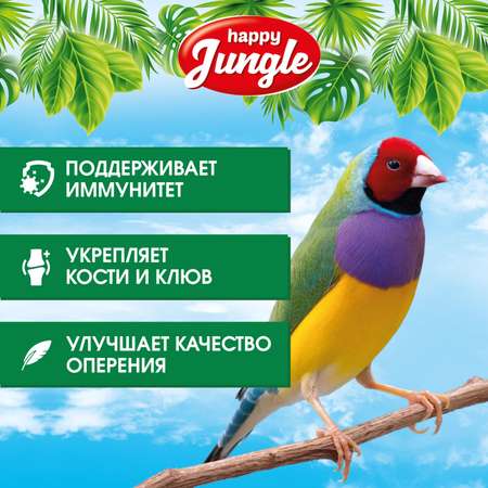 Корм для птиц HappyJungle экзотических 500г