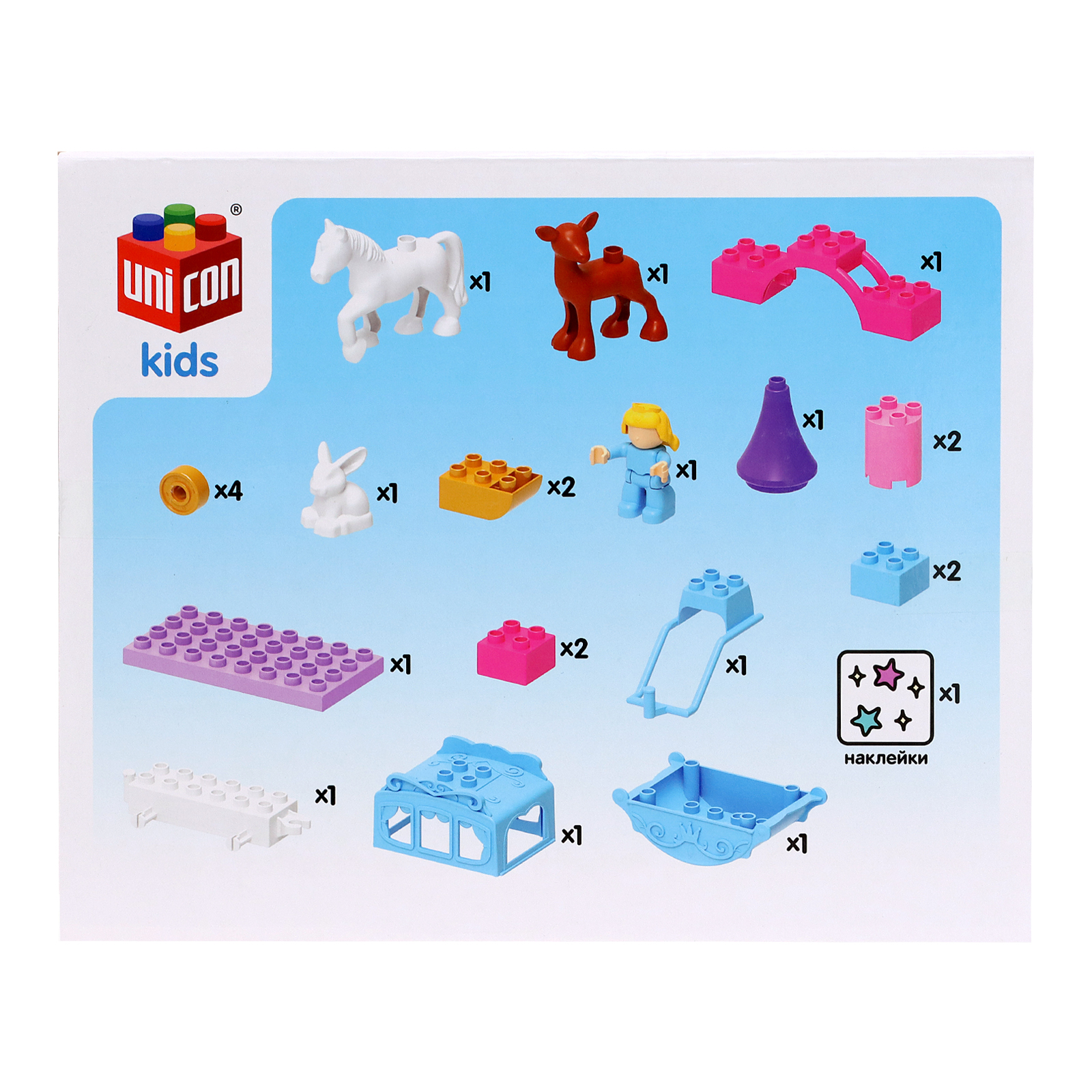 Конструктор Unicon Принцесса - фото 4