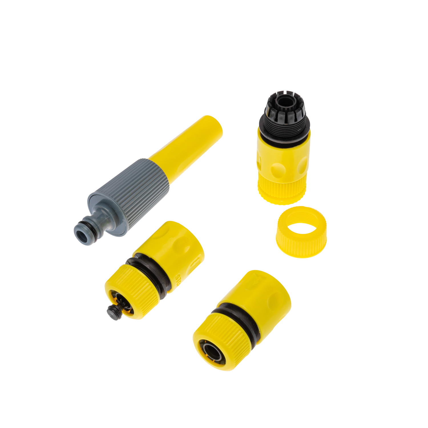 Катушка со шлангом 1/2" 15м, 3 коннектора, 1 распылитель - фото 10