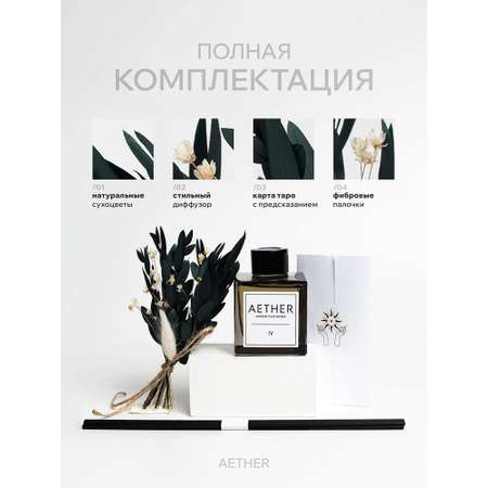 Диффузор с сухоцветами в Премиум тубусе Accents Santal