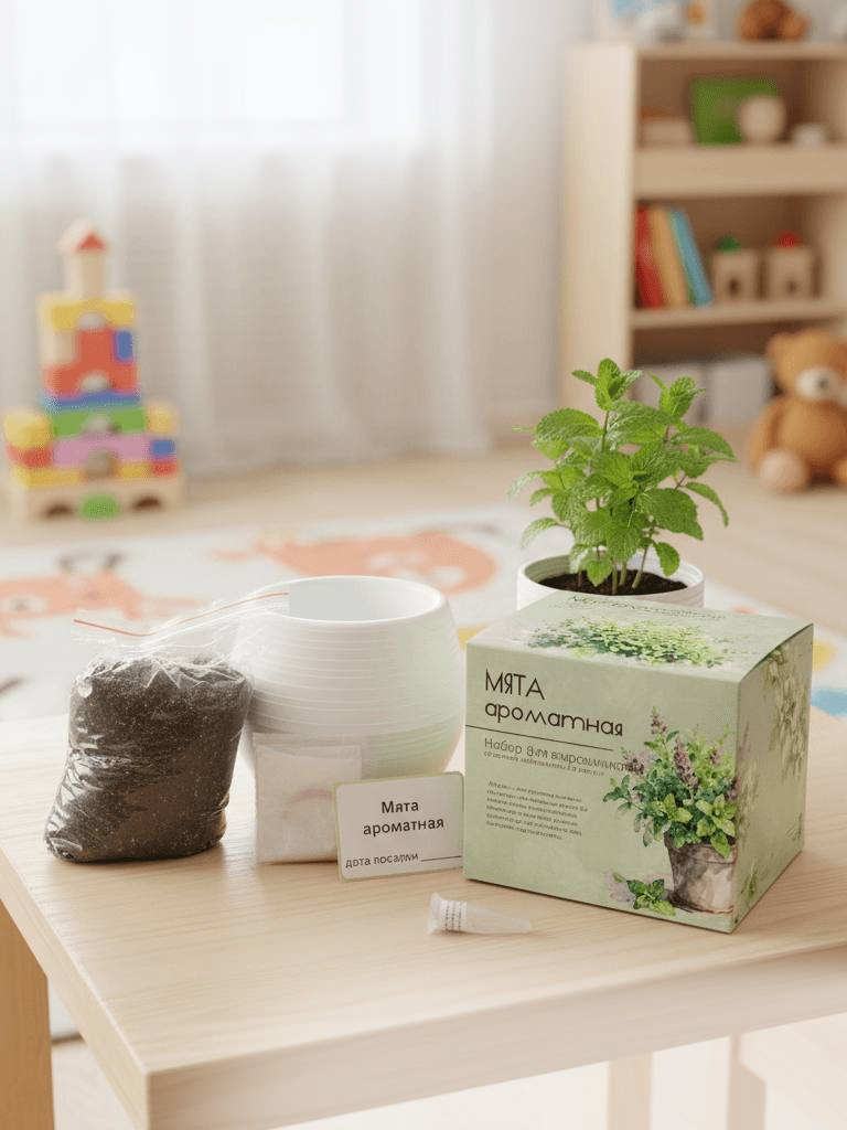 Набор для выращивания ECOSEEDS мята - фото 4