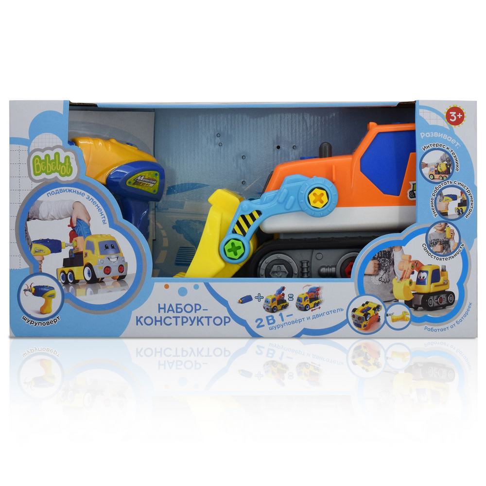 Конструктор Bebelot Строительная техника - фото 2