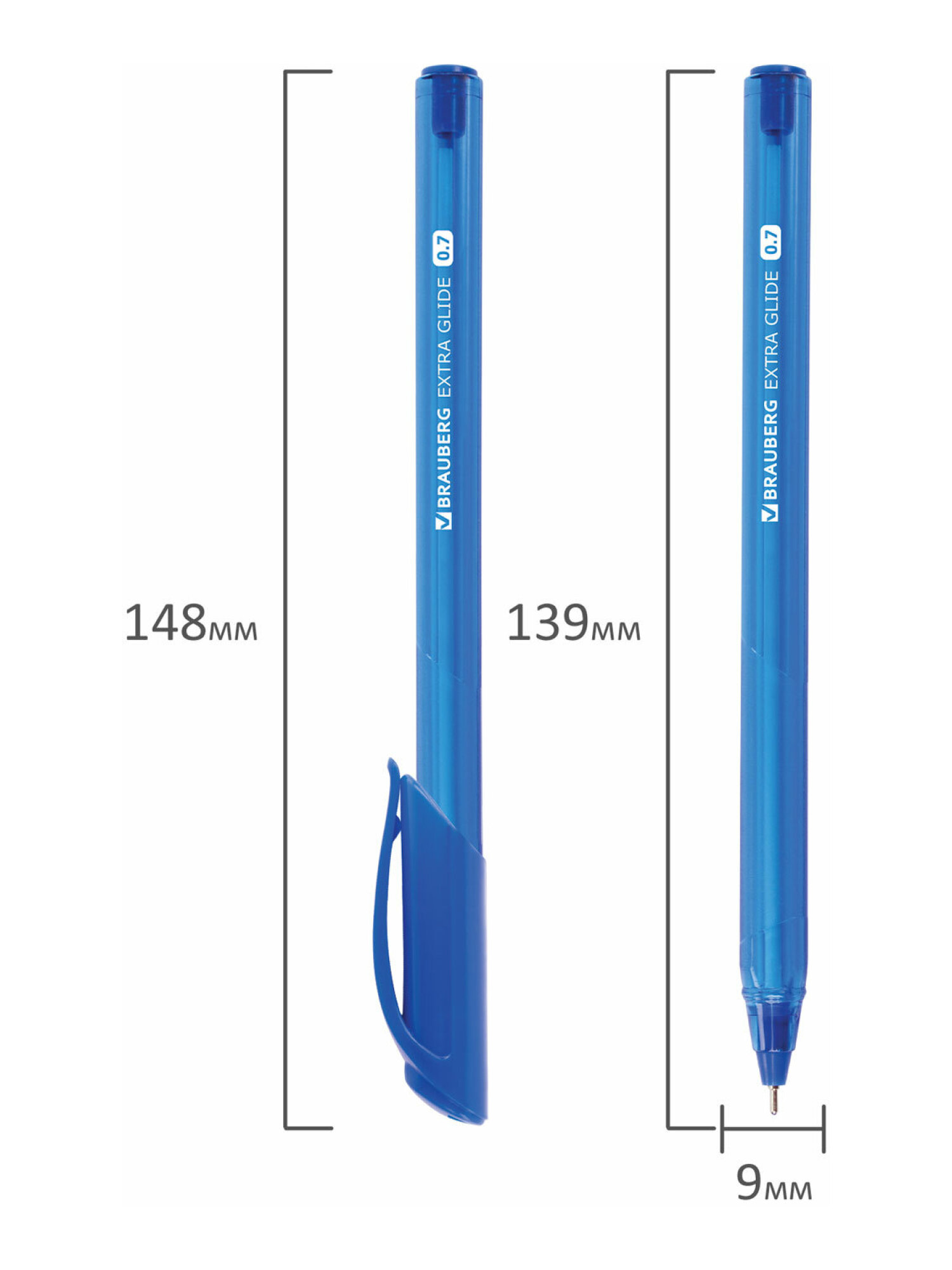 Ручка шариковая Brauberg 12 шт. - фото 10