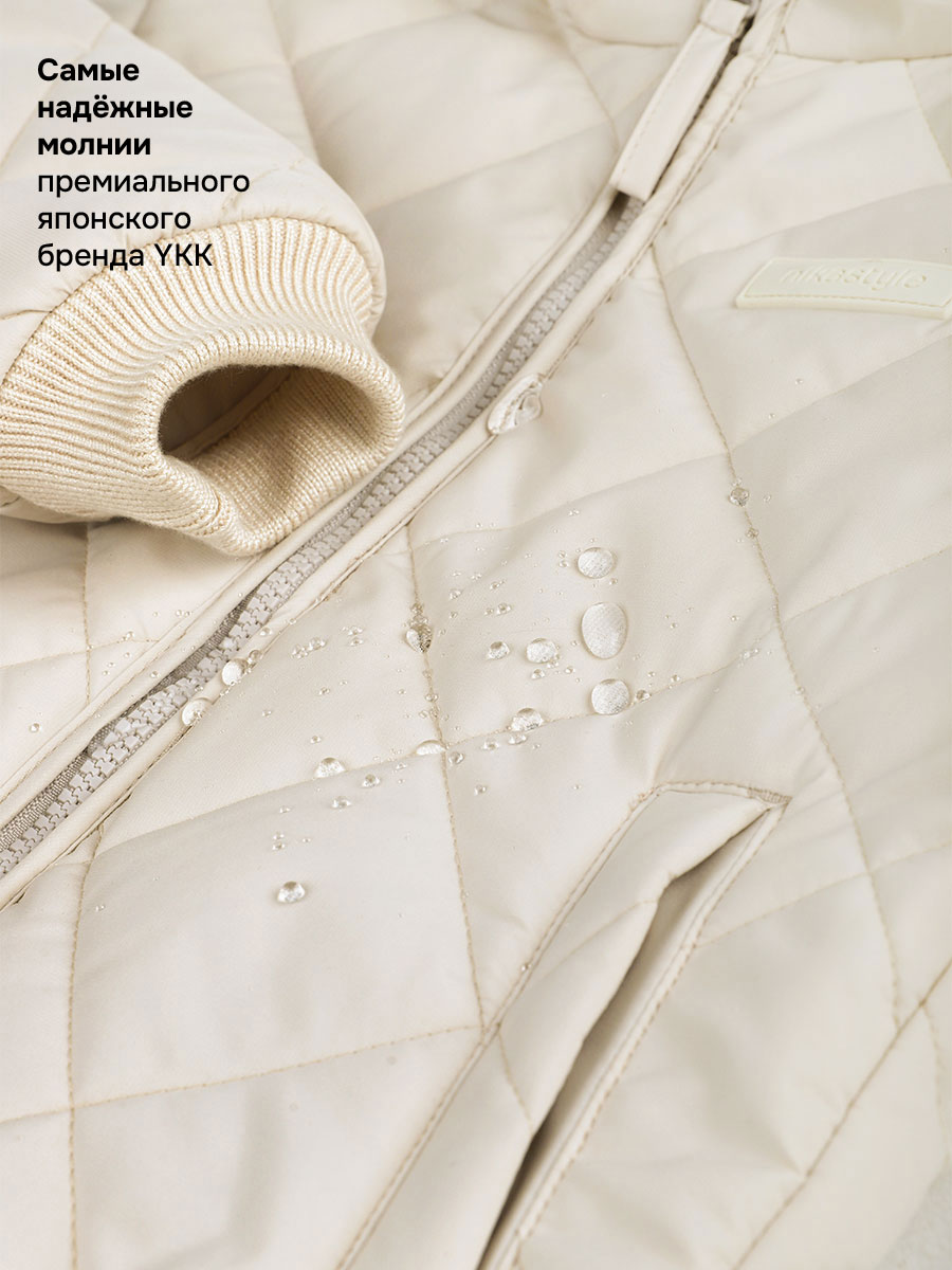 Куртка NIKASTYLE 5м5026 молоко - фото 6
