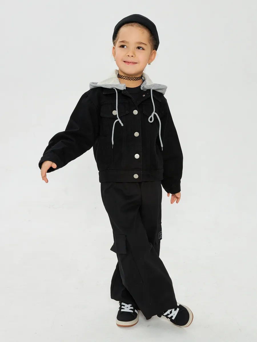 Джинсовая куртка RuStyle ДУ-куртджинВ8320-серкап - фото 1