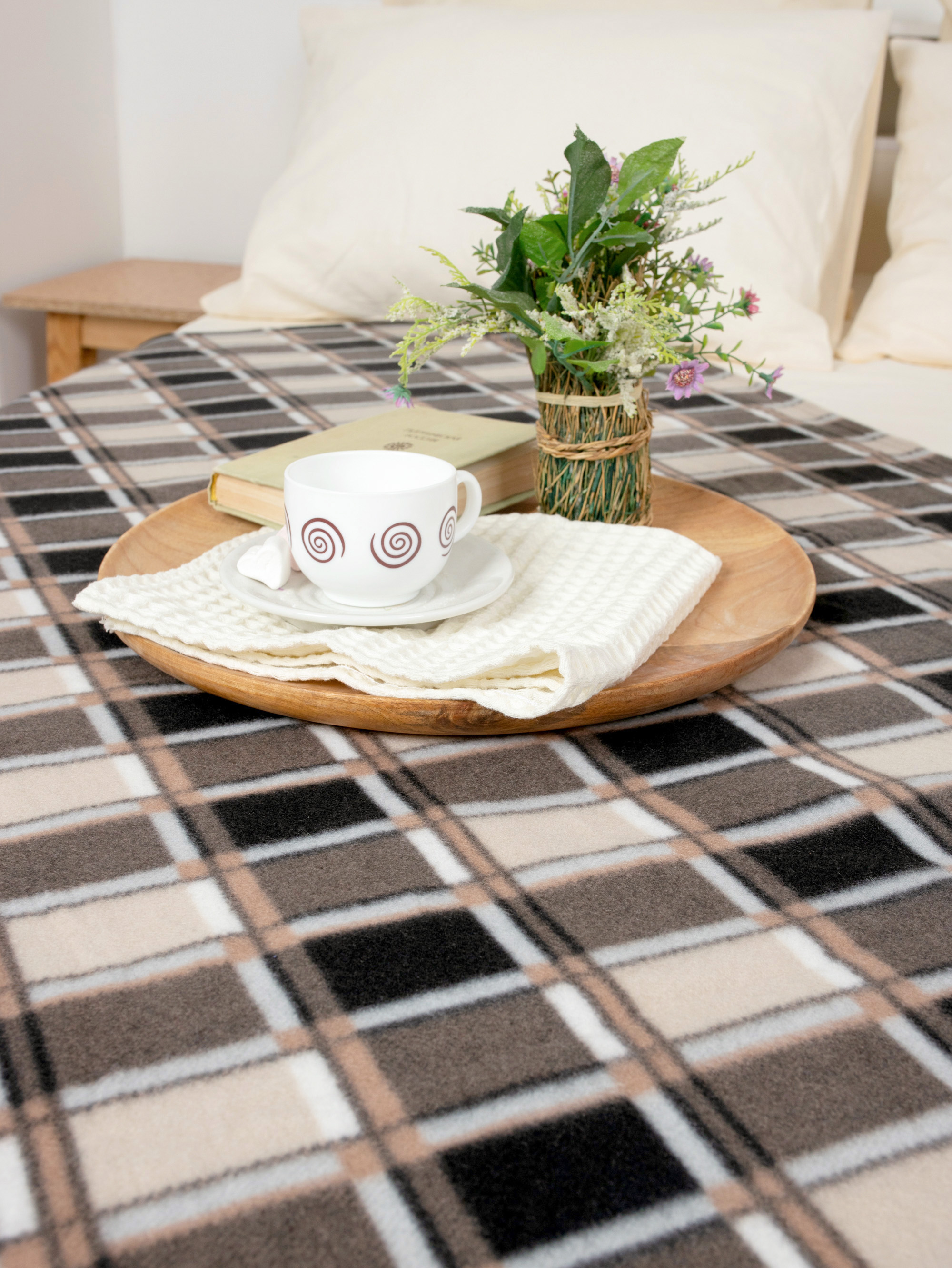 Плед Wellness WP135-Шеффилд 130 x 150 см флис - фото 2