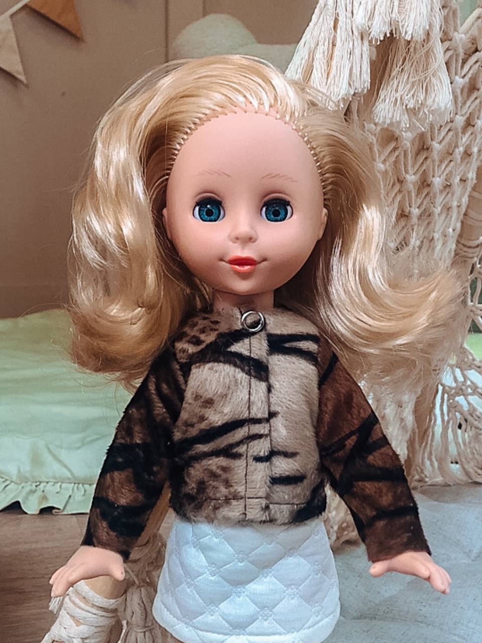 Кукла модельная СТРАНА КУКОЛ кукла в модной одежде высота 35 см 18-C-16 - фото 9