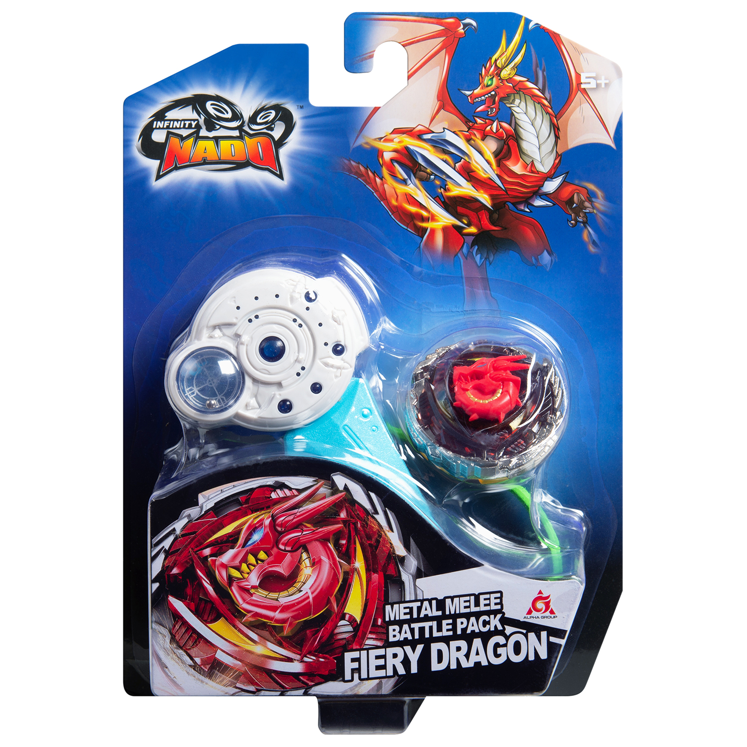 Игровой набор Infinity Nado Волчок Классик Fiery Dragon - фото 1