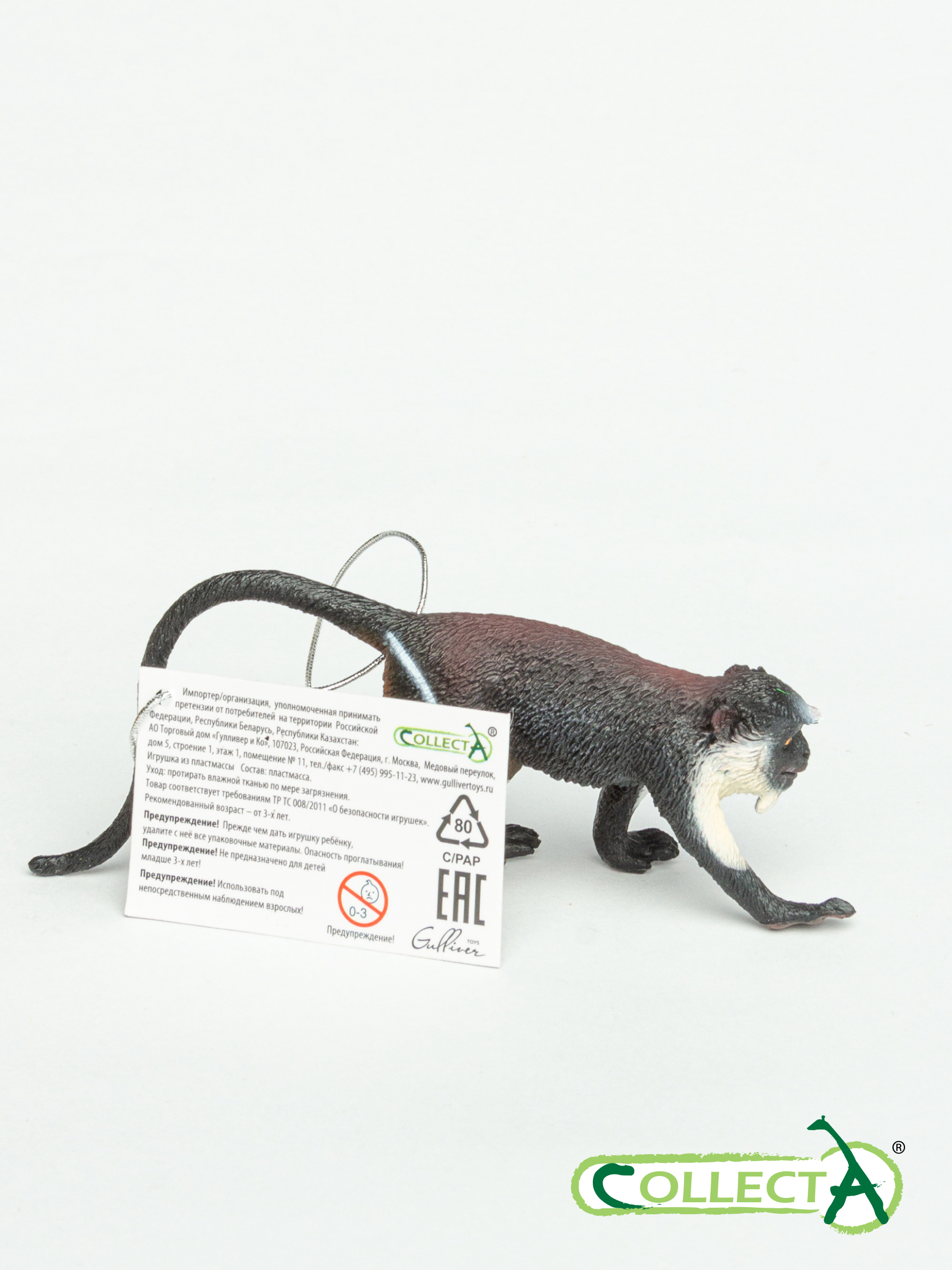 Фигурка Collecta Мартышка диана - фото 10