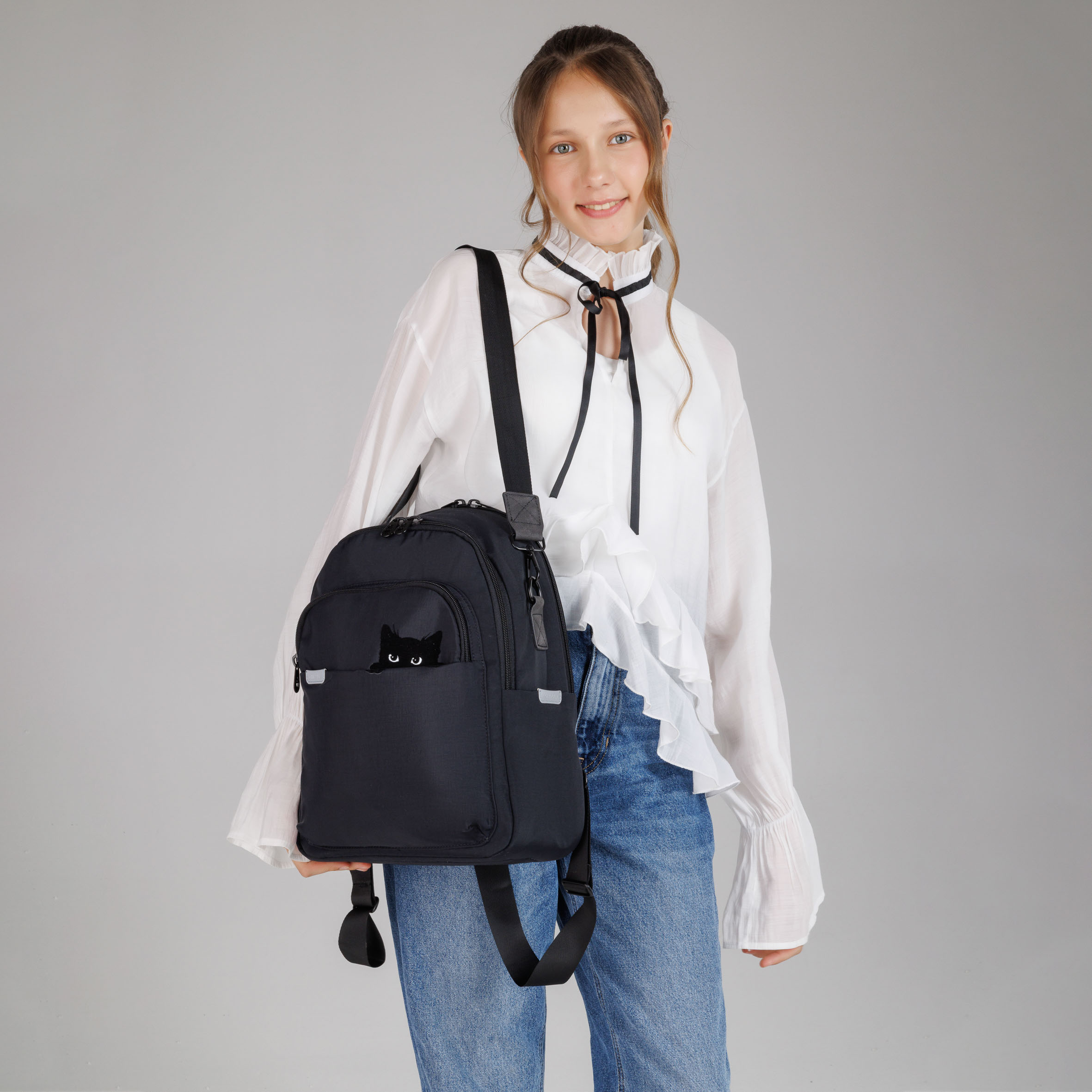 Рюкзак Grizzly для девочки - фото 9