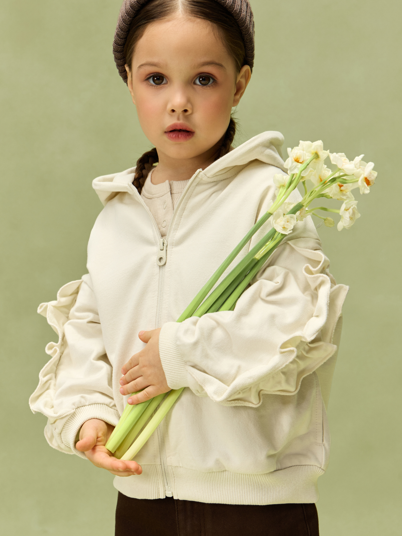 Толстовка Happy Baby 88665-1_milky - фото 1