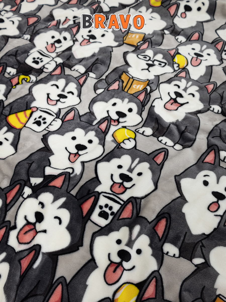 Покрывало BRAVO Хаски 150 x 200 см велсофт - фото 12