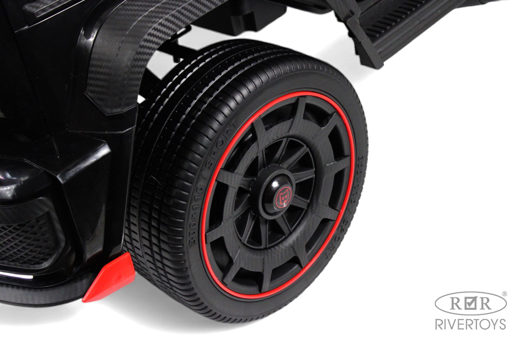 Электромобиль RIVERTOYS Z888ZZ-P-BLACK С пультом ДУ - фото 9
