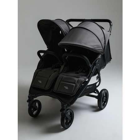 Коляска прогулочная Valco baby Snap Duo Flatt Matt серый