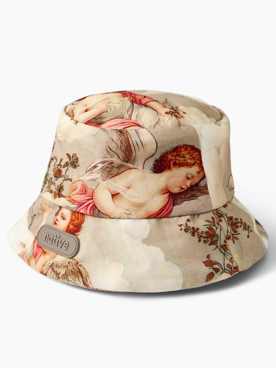 Панама Happy Baby 88274_milky (angels) - фото 2