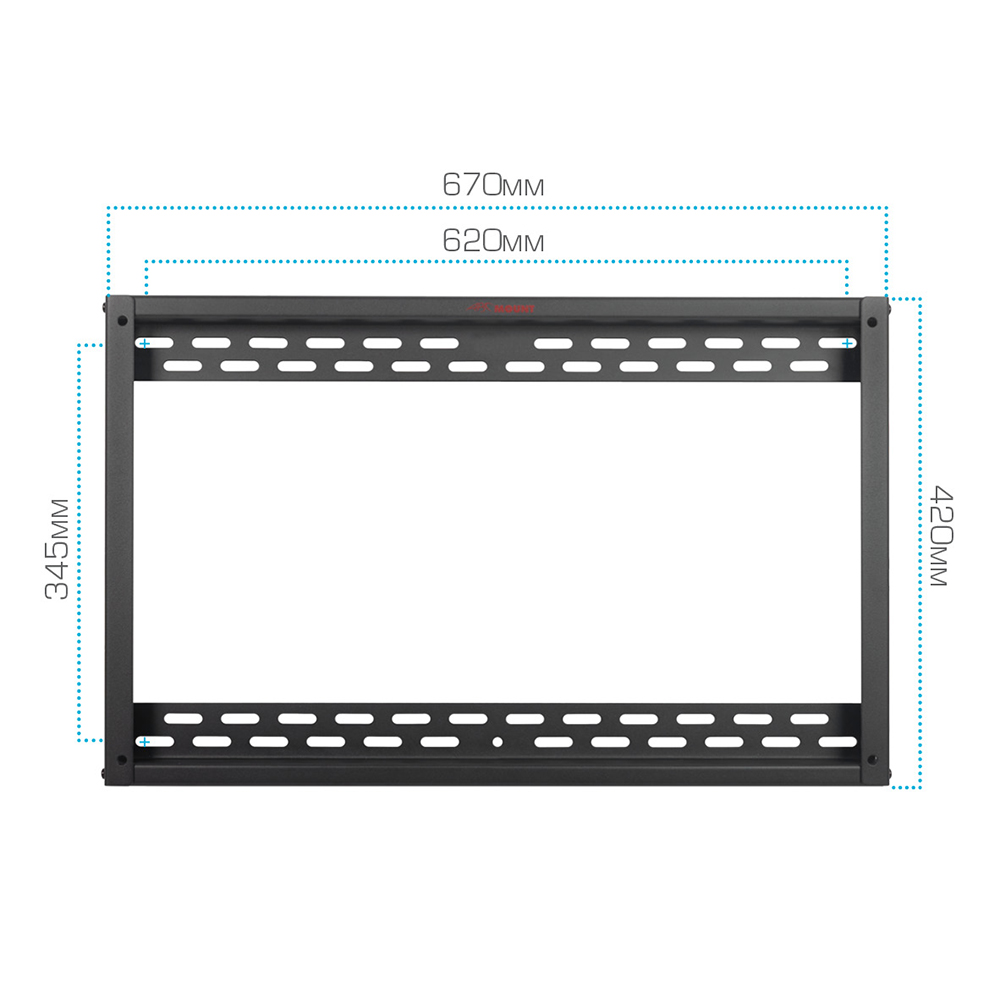 Кронштейн для телевизора настенный ABC Mount WallPro-80 - фото 8