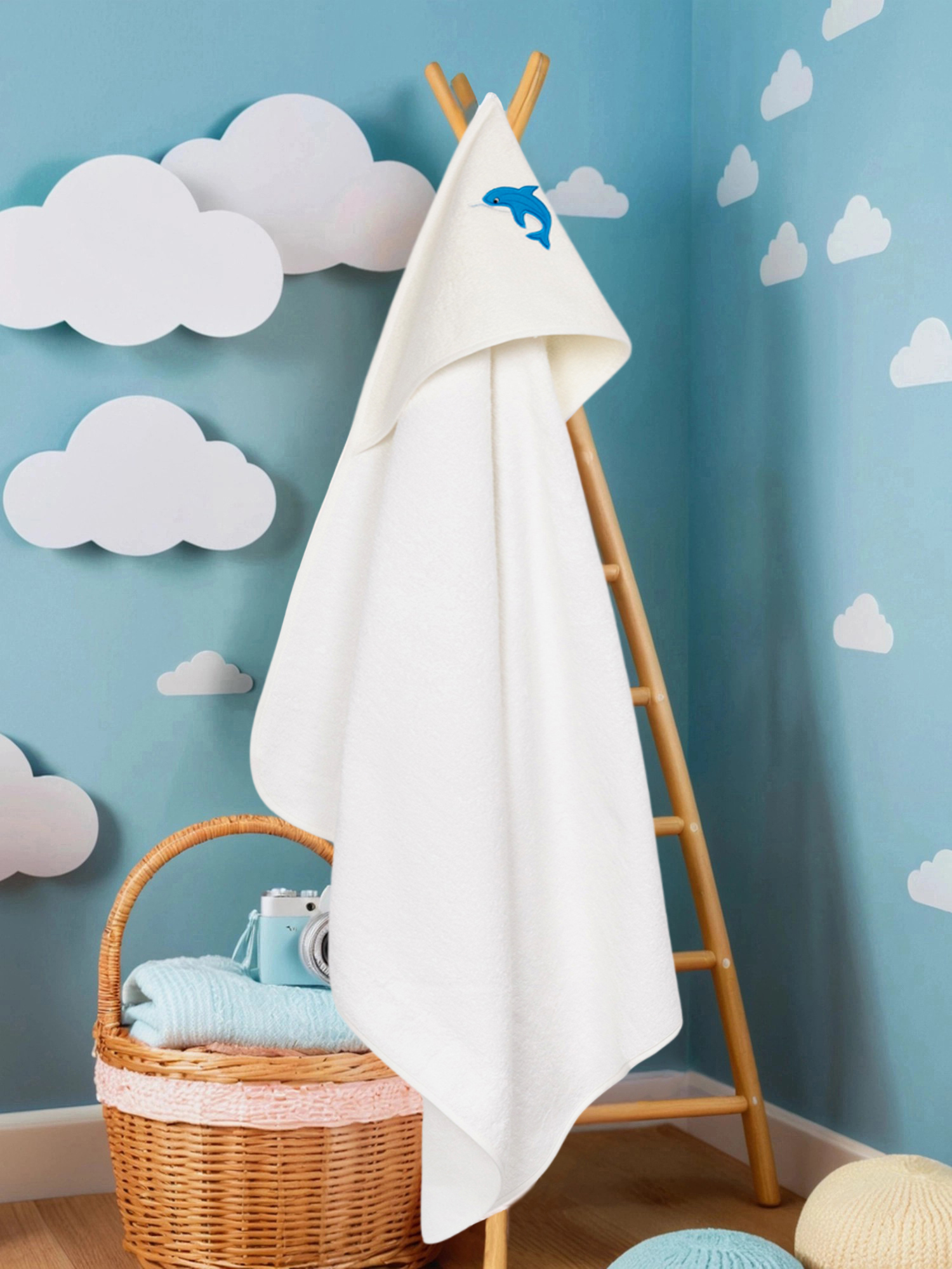 Полотенце уголок Wellness Малыш 80 x 100 см 1 шт. - фото 1