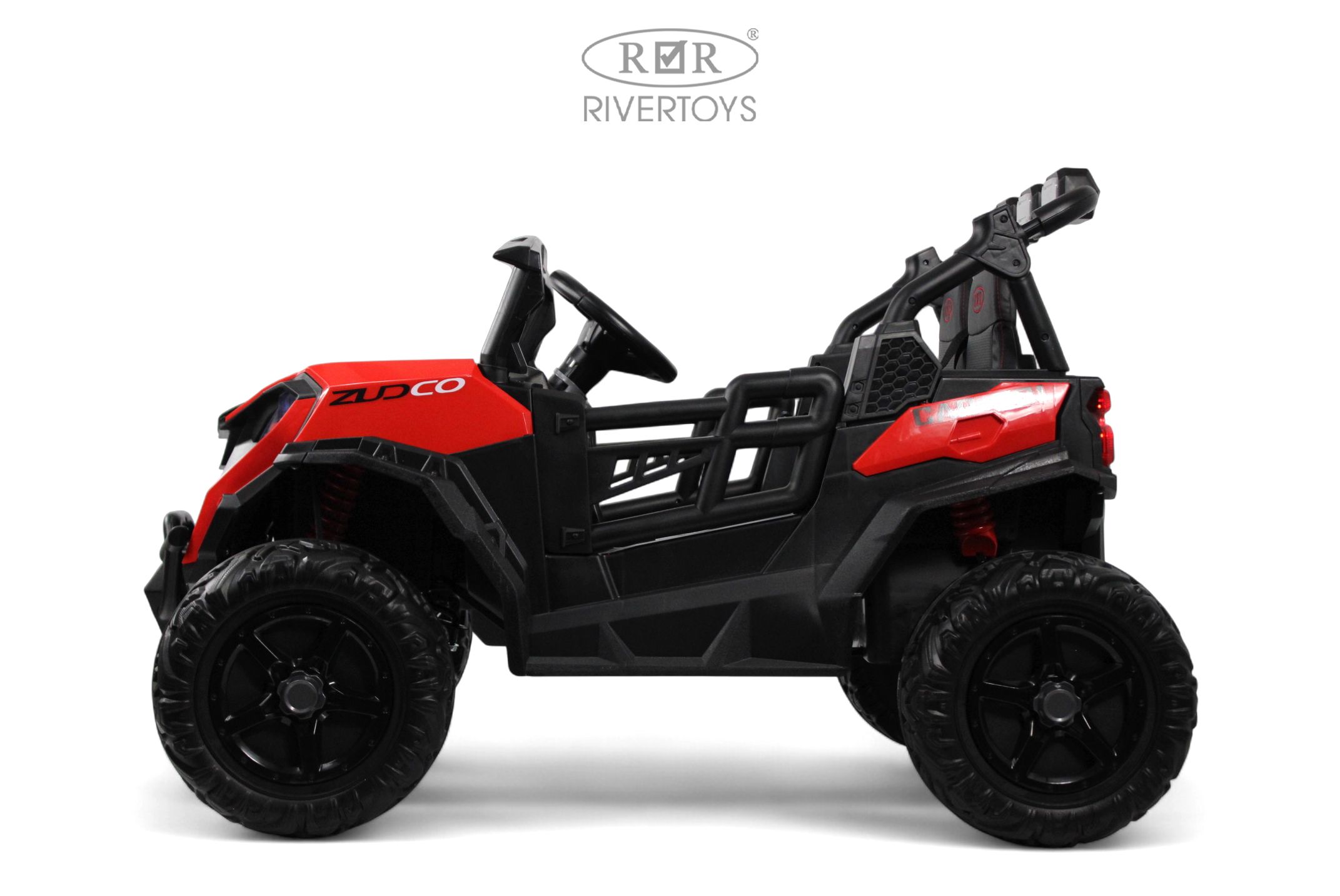 Электромобиль RIVERTOYS K555KK-BUGGY-RED С пультом ДУ - фото 15