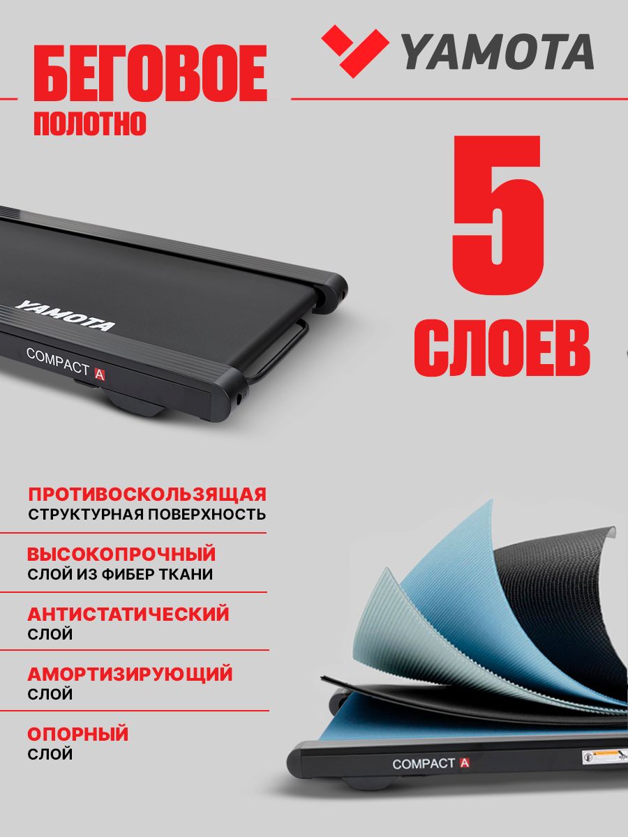 Беговая дорожка Yamota Compact A - фото 19