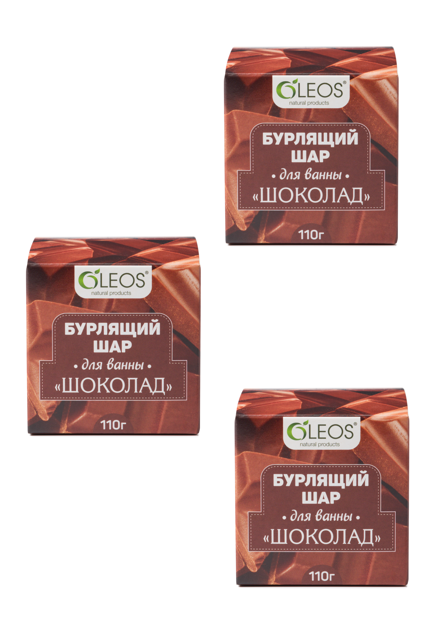 Бомбочка Oleos 3 шт. - фото 1