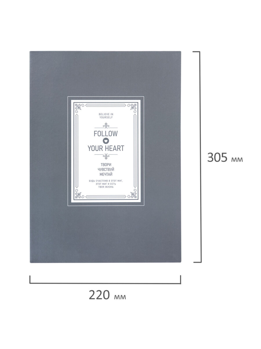 Тетрадь со сменным блоком Brauberg клетка - фото 5