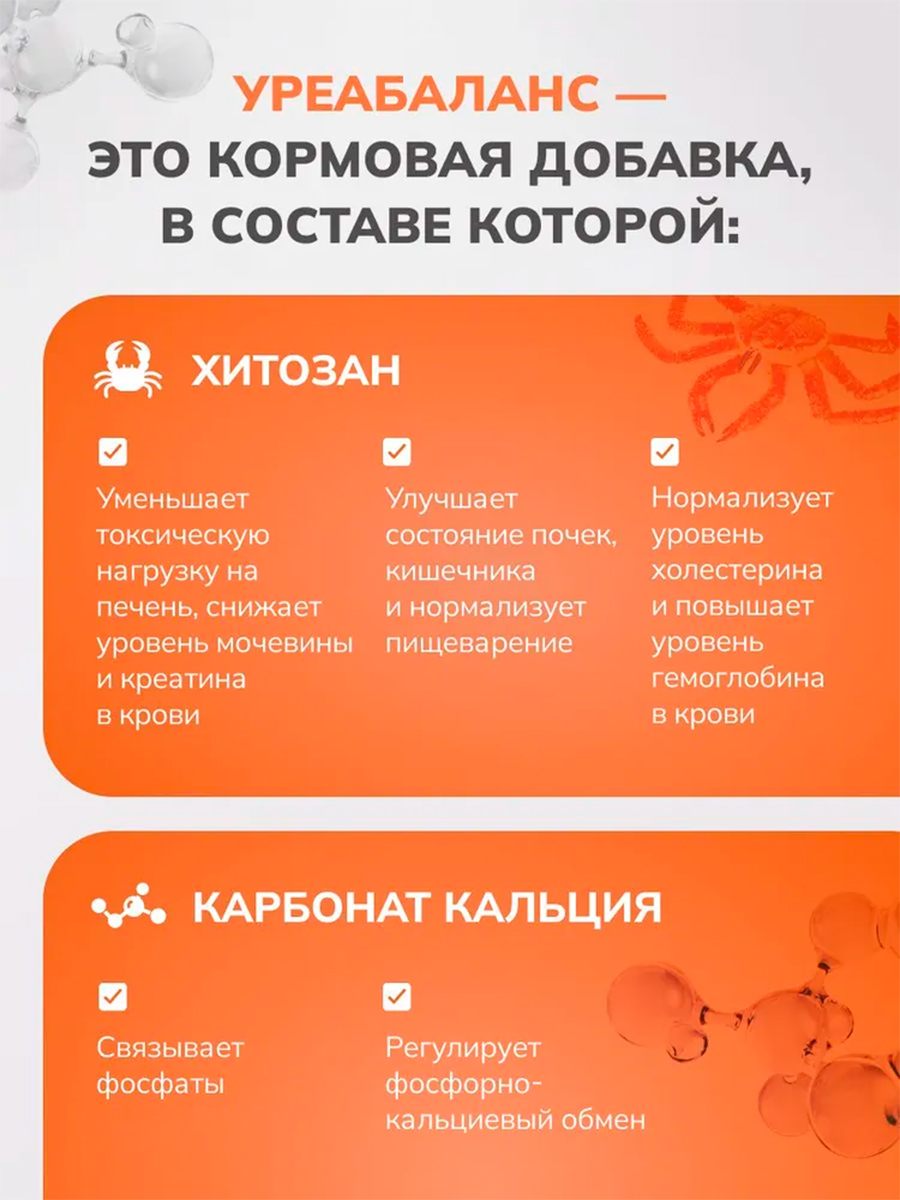 Кормовая добавка Pets health Уреабаланс при ХПН 300 гр - фото 2