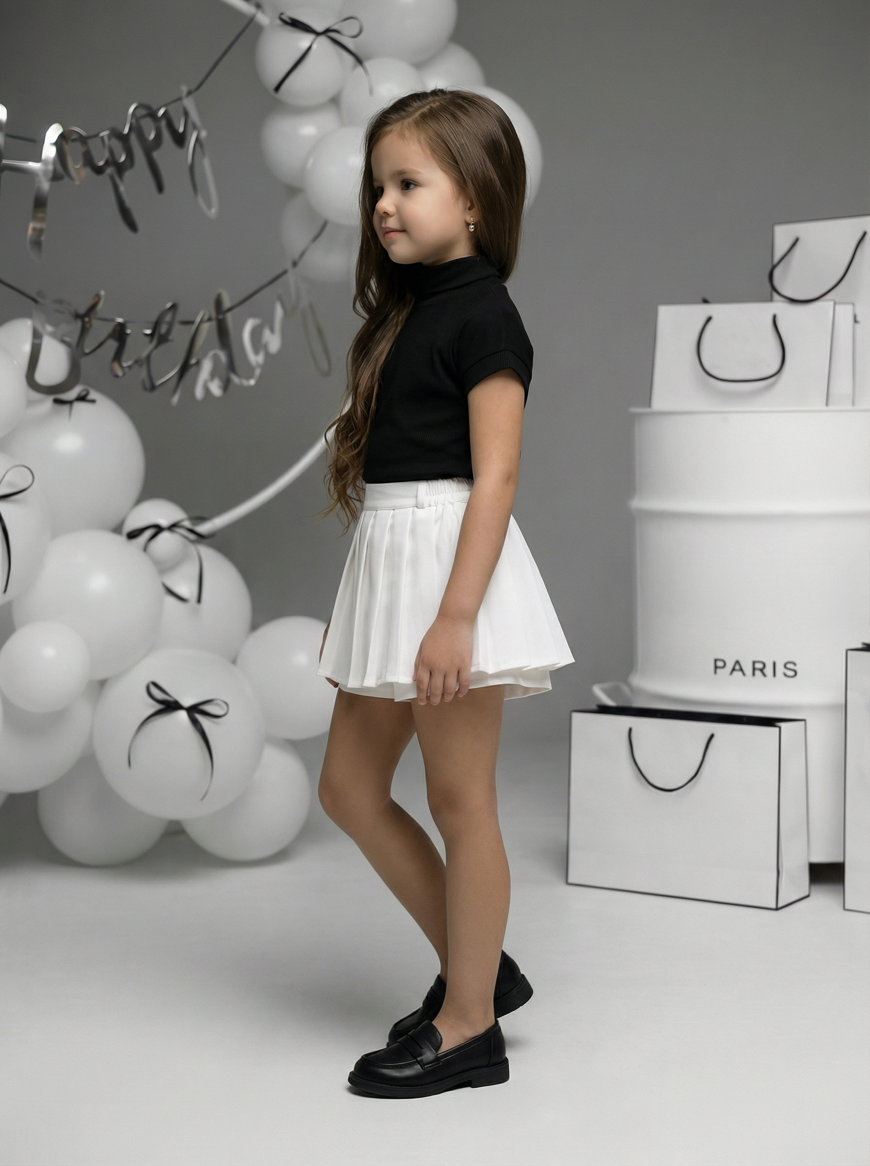 Костюм Artcher Костюм001Черно-белый - фото 6