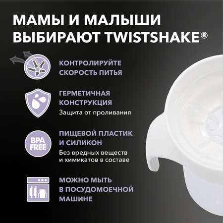 Поильник Twistshake 230 мл 1 шт.