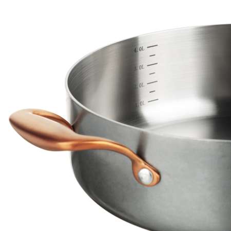 Кастрюля Ivlev Chef Ladoga 4,5 литра нержавеющая сталь