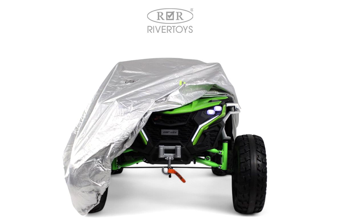Электромобиль RIVERTOYS Z707ZZ-GREEN С пультом ДУ - фото 8