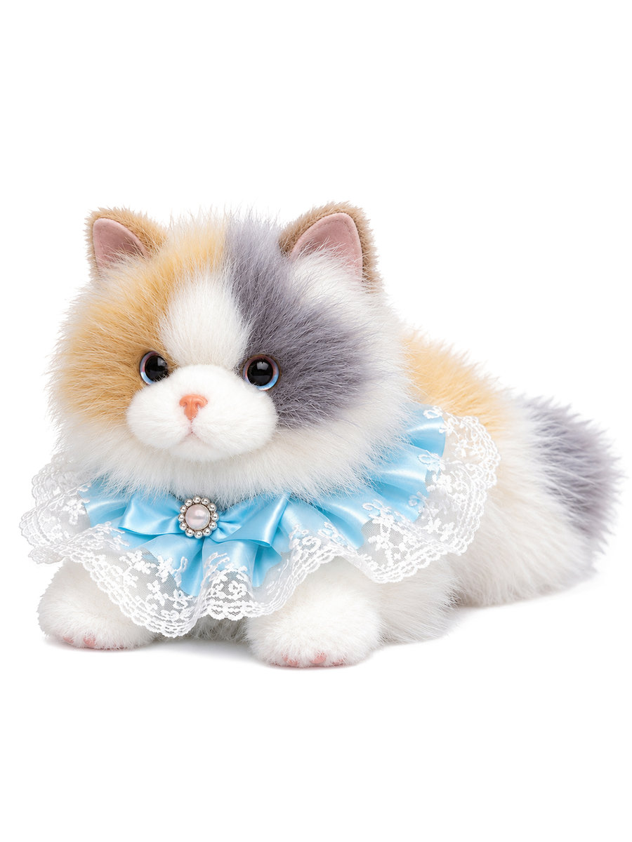 Мягкая игрушка Maxitoys кошечка Трехцветная 43 см - фото 2