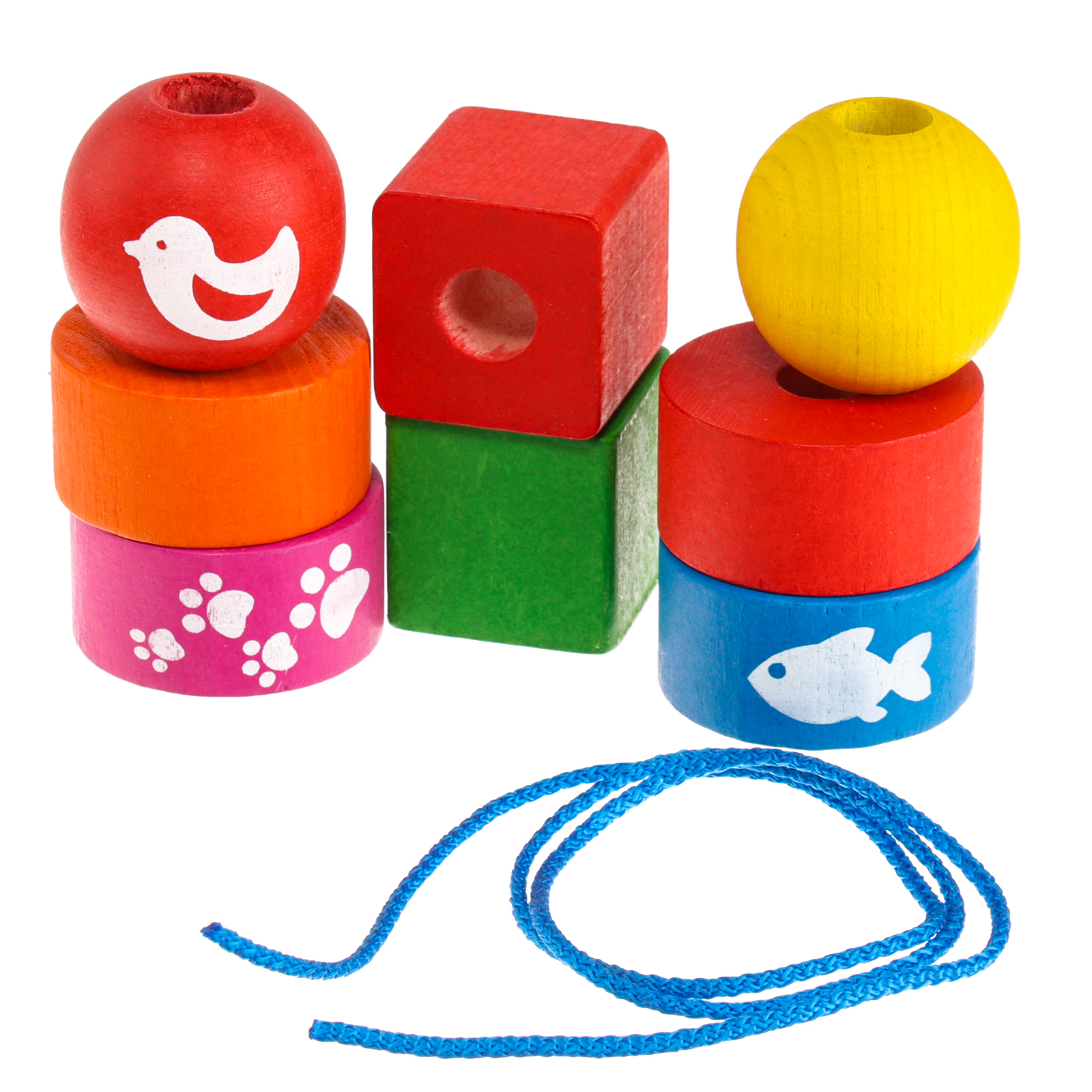 Игрушка Лесная мастерская пирамидка - фото 12