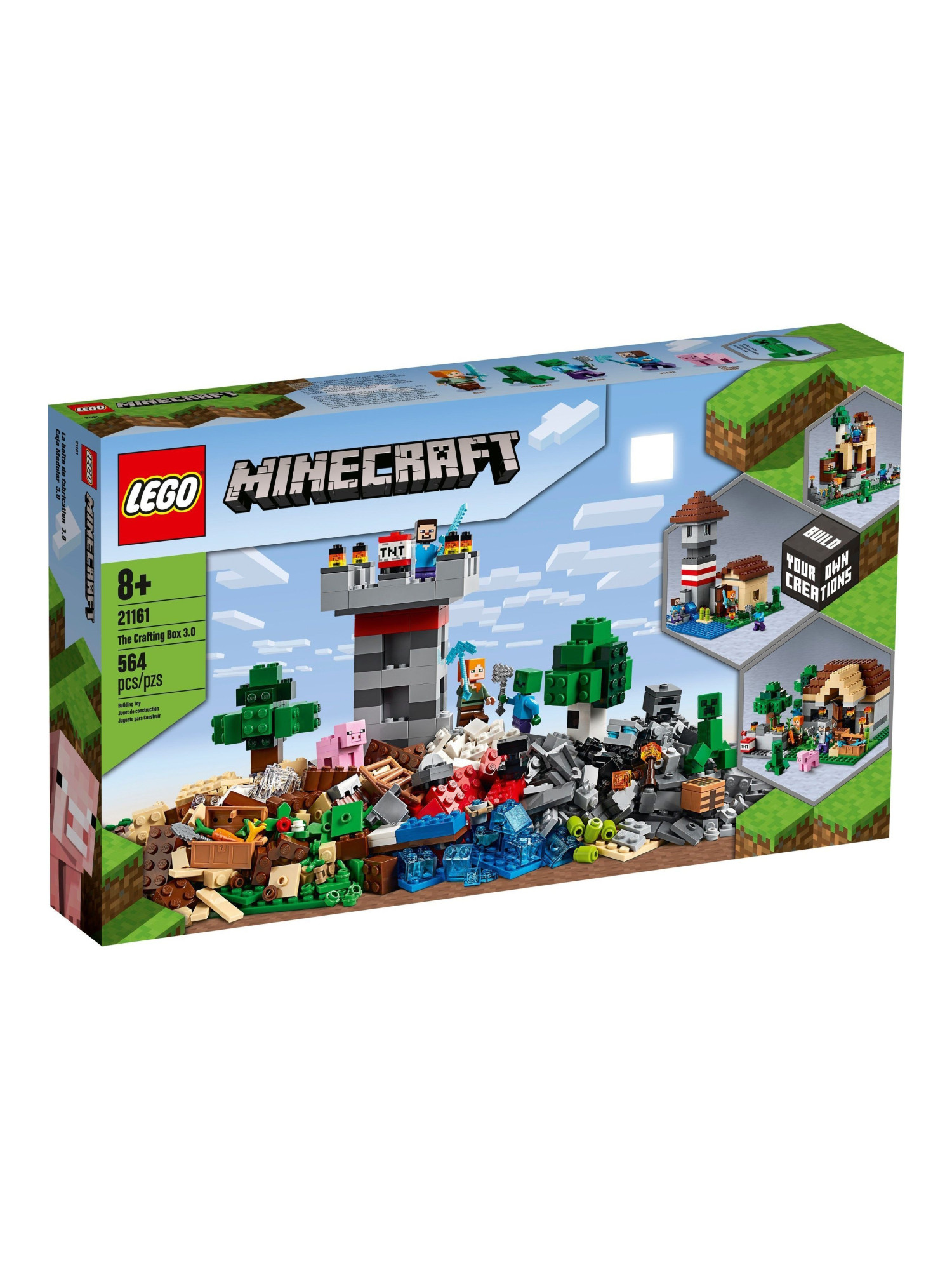 Конструктор LEGO Minecraft Набор для творчества 3.0 564 дет. - фото 1
