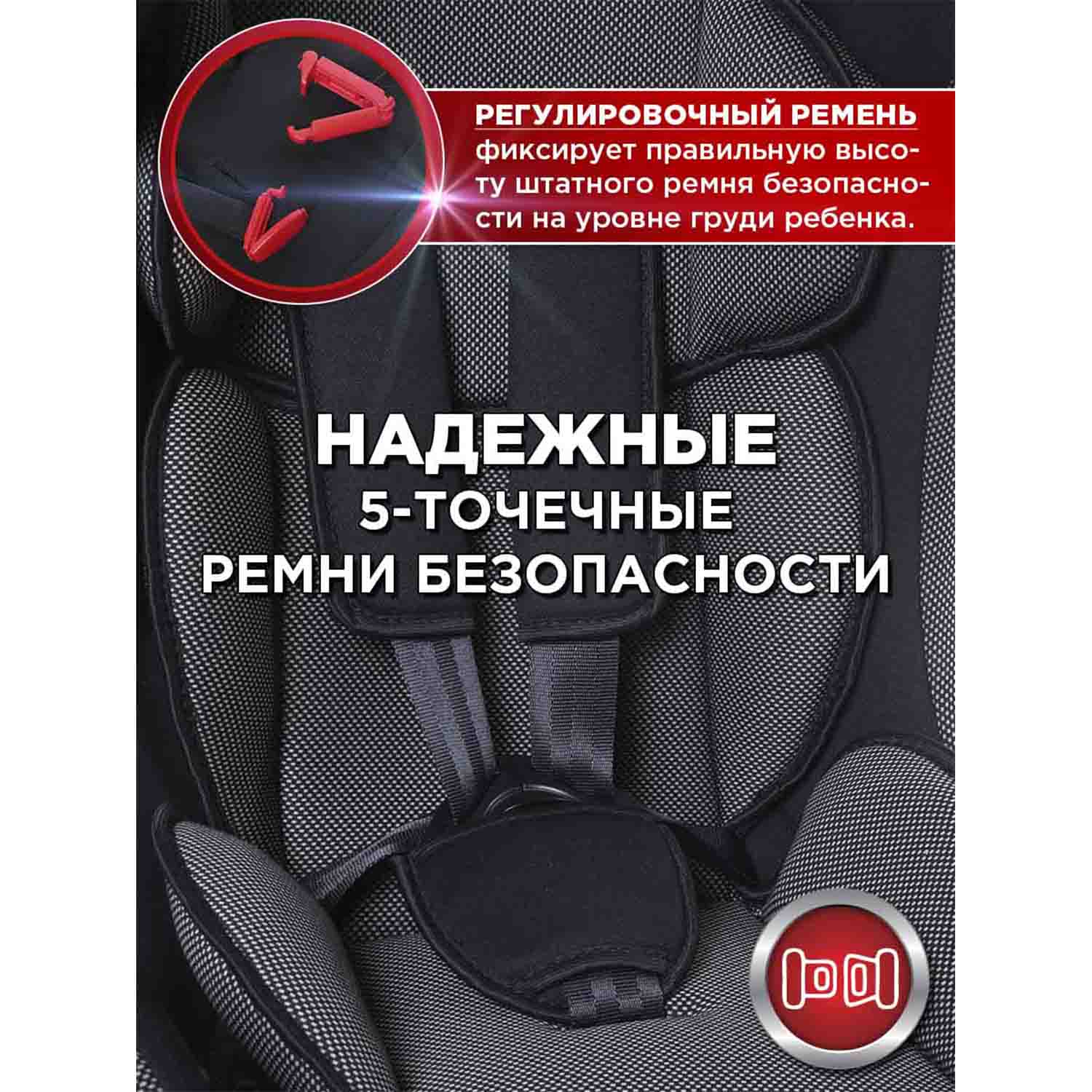 Автокресло BabyCare Nika 0+/1/2 (0-25 кг) - фото 11