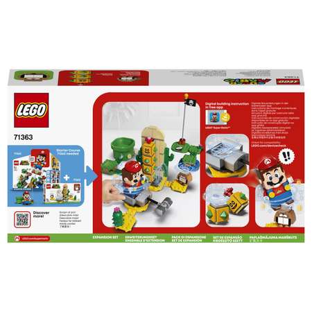 Конструктор LEGO Super Mario Поки из пустыни блочный