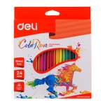 Карандаши цветные Deli 24 шт.